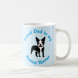 Caneca De Café Pai orgulhoso de um Boston Terrier