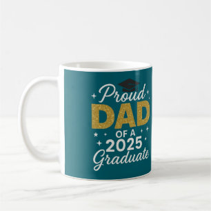Caneca De Café Pai Orgulhoso de um Graduado em 2025