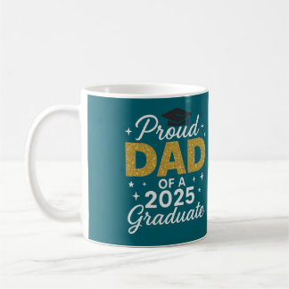 Caneca De Café Pai Orgulhoso de um Graduado em 2025