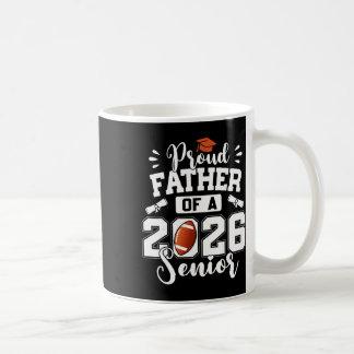 Caneca De Café Pai Orgulhoso De Um Veterano De 2026 Footll Gradua