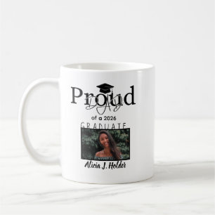 Caneca De Café Pai Orgulhoso Graduado 2026 presente de formatura