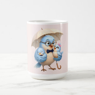 Caneca de café Pai Pássaro