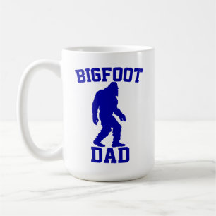 Caneca De Café Pai Pé-Grande - Pé-Grande Engraçado