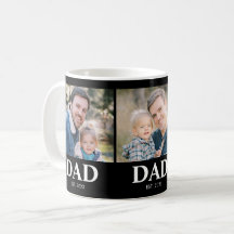Pai Personalizado Fundado 3 Foto Dia dos Pais