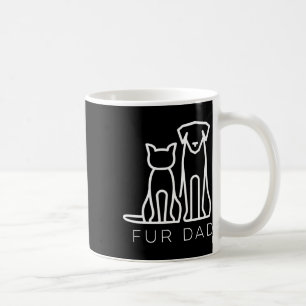 Caneca De Café Pai Pet Lover Cat Dog Pai Marido Feliz Pais Da