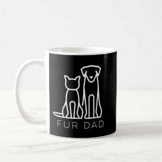 Caneca De Café Pai Pet Lover Gato Pai Marido Fofo Engraçado