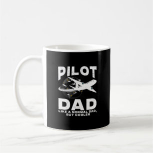 Caneca De Café Pai-Piloto Como Um Pai Normal, Mas Um Ai De Aviaçã