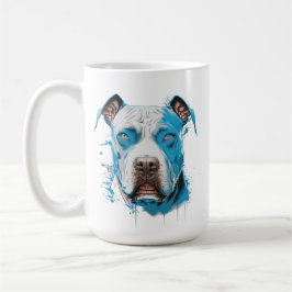 Caneca De Café Pai Pitbull Personalizado