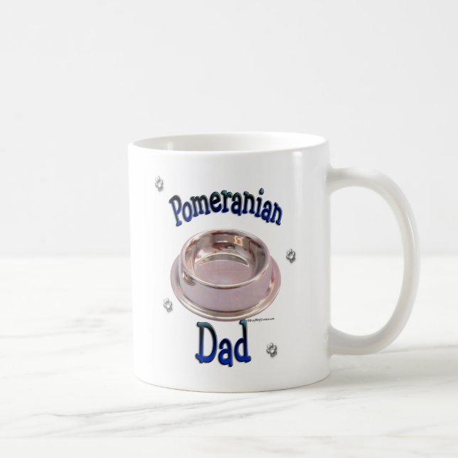 Caneca De Café Pai Pomeraniano (Direita)