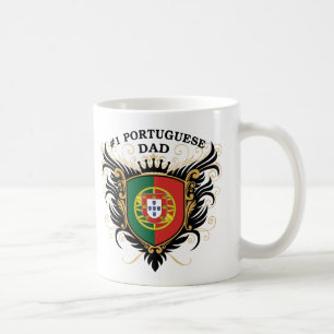 Caneca De Café Pai português do número um