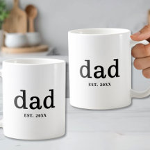 Pai Preto Branco Pai Personalizado