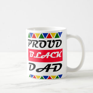 Caneca De Café Pai Preto Orgulhoso