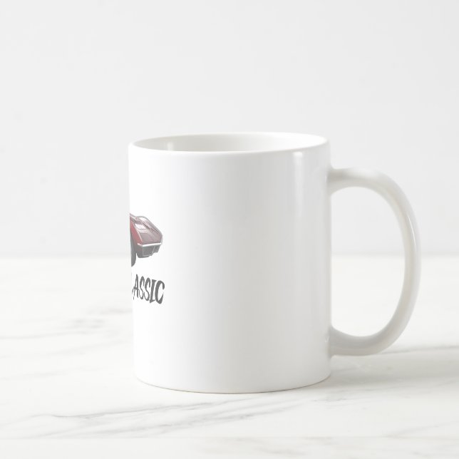 Caneca De Café pai que você é clássico Chevrolet Corvette Stingra (Direita)