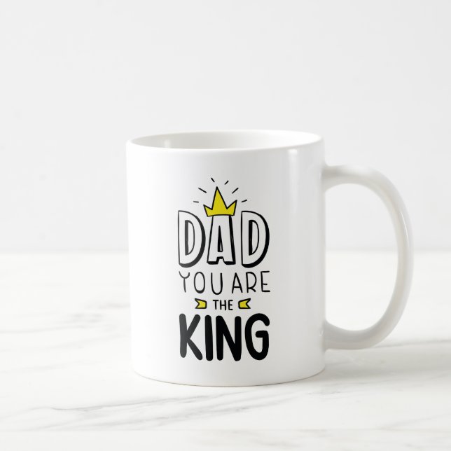 Caneca De Café Pai Que Você Seja O Rei (Direita)