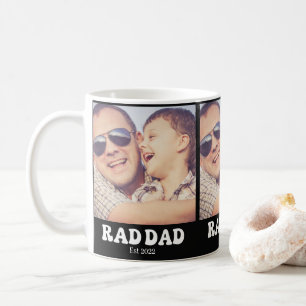 Caneca De Café Pai Radical Est. Foto Retro