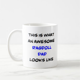 Caneca De Café pai ragdoll incrível