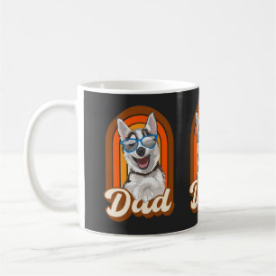 Caneca De Café pai rouco, cão pai, roucos de amor