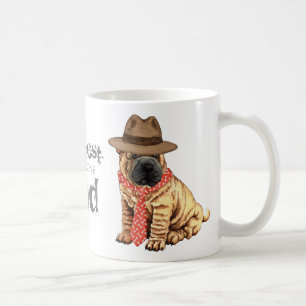 Caneca De Café Pai Shar-Pei
