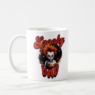 Caneca De Café Pai Spooky