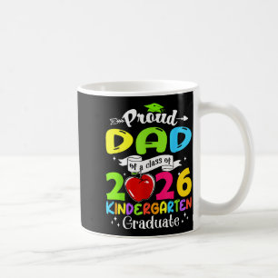 Caneca De Café Pai super orgulhoso de graduado em 2026 família in