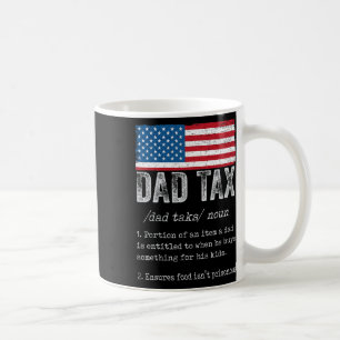 Caneca De Café Pai Tax Definition Men Funny Dia de os pais 5