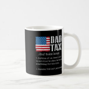 Caneca De Café Pai Tax Definition Men Funny Dia de os pais 6