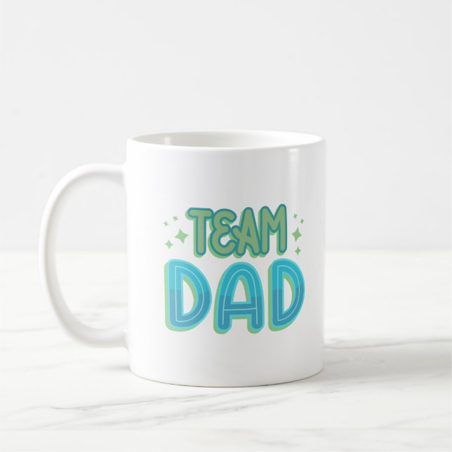 Caneca De Café Pai TEAM (Esquerda)