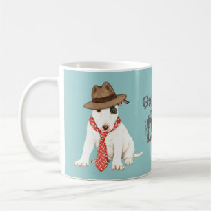 Caneca De Café Pai Terrier Miniatura Bull