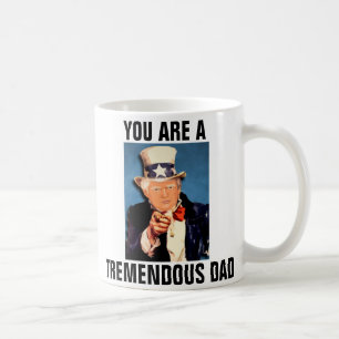 Caneca De Café PAI TREMENDO Donald Trump Coffee Mug