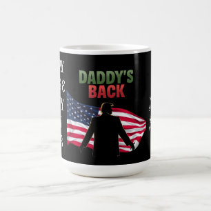 Caneca De Café Pai Trump 2024 O retorno para pegar a América