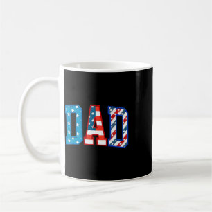 Caneca De Café Pai Usa Bandeira Americana Liberdade Patriota Feli