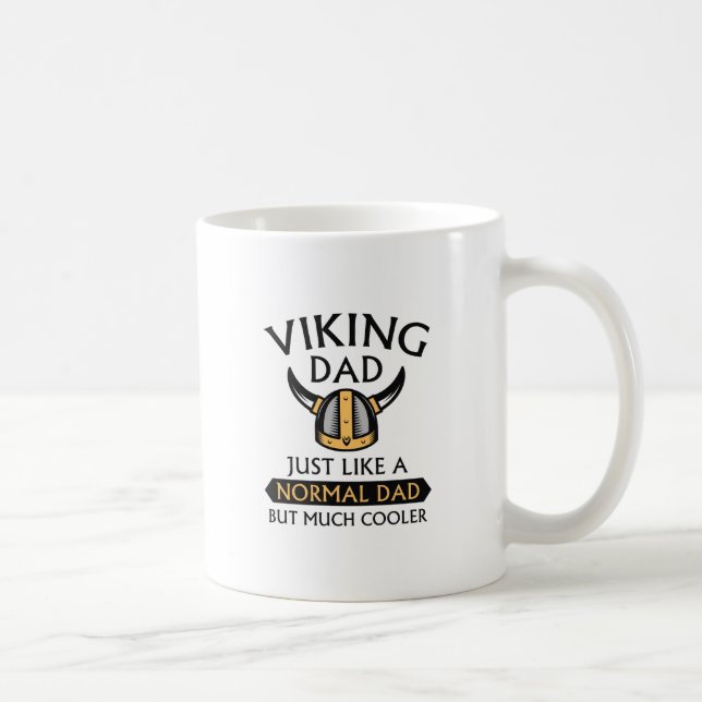 Caneca De Café Pai Viking (Direita)