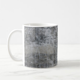 Caneca De Café Painel Castanho e cinza
