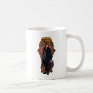 Caneca De Café Painel NEWT SCAMANDER™ Art Nouveau em pé