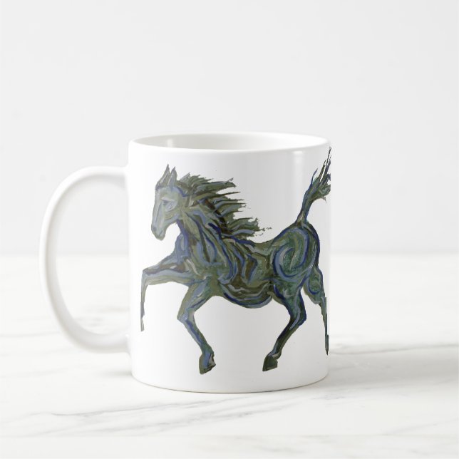 Caneca De Café Paint Horse (Esquerda)