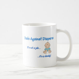 Caneca De Café Pais contra fraldas