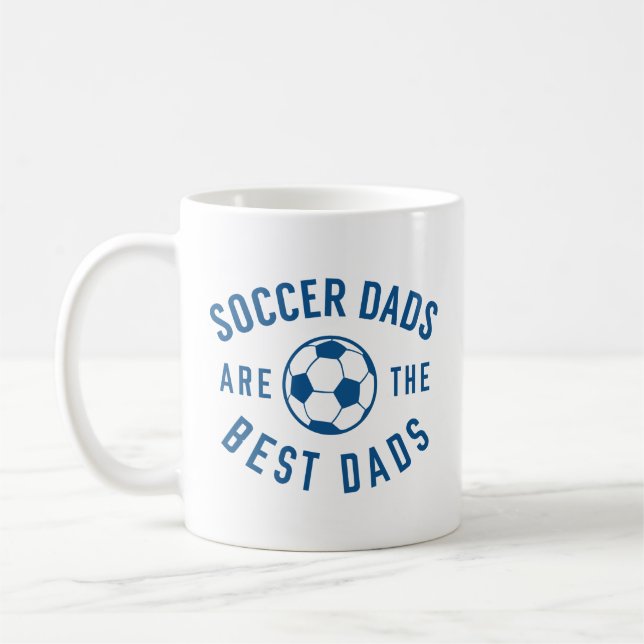 Caneca De Café Pais de Futebol São Os Melhores Pais (Esquerda)
