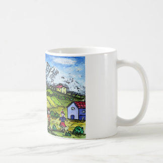 Caneca De Café País de Heidi