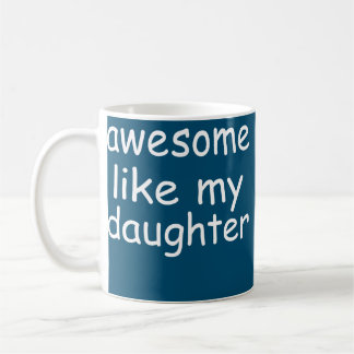 Caneca De Café Pais Engraçados Pai Incrível Como Minha Filha