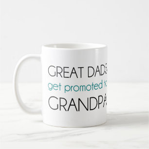 Caneca De Café Pais excelentes São Promovidos Para O Vovô