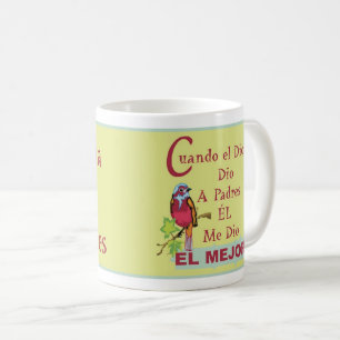 Caneca De Café Pais - Quando Deus Deu Esp