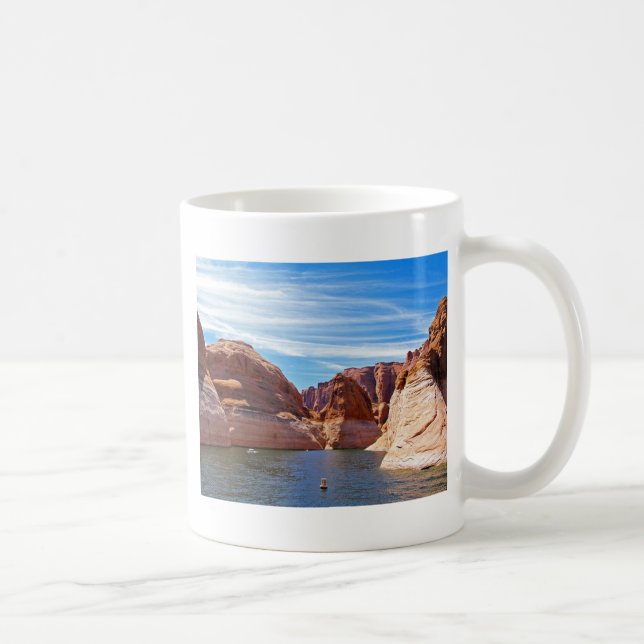Caneca De Café Paisagem das reservas de água da arizona da página (Direita)