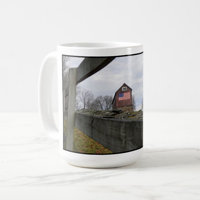 Caneca De Café Paisagem de Bridgewater (Frente Esquerda)
