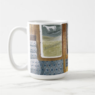 Caneca De Café Paisagem De Trem Por Eric Ravilious