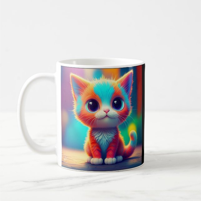 Caneca De Café Paisagem Florestal com Árvores do outono (Esquerda)