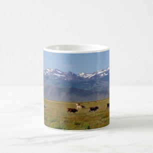 Caneca De Café Paisagem HWY 395 da Califórnia