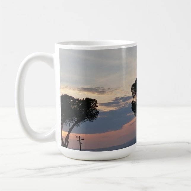 Caneca De Café paisagem italiana (Esquerda)