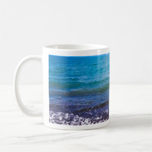 Caneca De Café Paisagem Marinha Costeira Pacífica