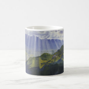 Caneca De Café Paisagem nas Suiças (Serebriakova)