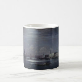 Caneca De Café Paisagem Noturna em Veneza (Cidade Italiana)